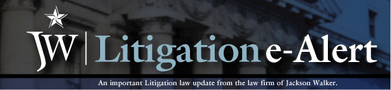 Litigation eAlert